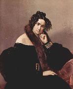 Francesco Hayez Portrait of Felicina Caglio Perego di Cremnago oil painting